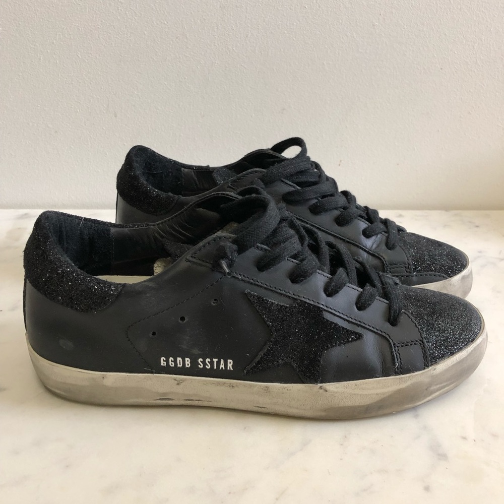 Golden Goose Black Star Sneakers